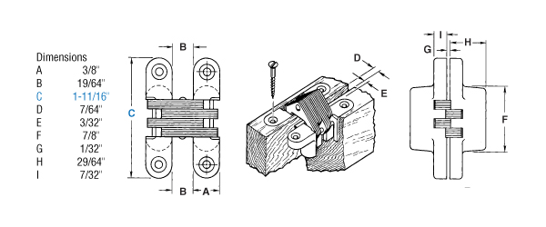 SOSS Model 101C Dimensions
