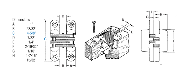SOSS Model 216 Dimensions