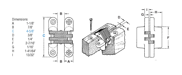 SOSS Model 218 Dimensions