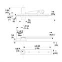 Rixson 128-3/4 Dimensions