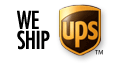 We ship via UPS