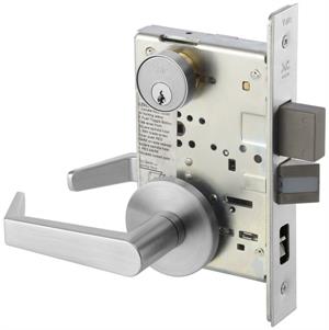 8847FL Mortise Lever Lockset w/Rose Trim - Entrance